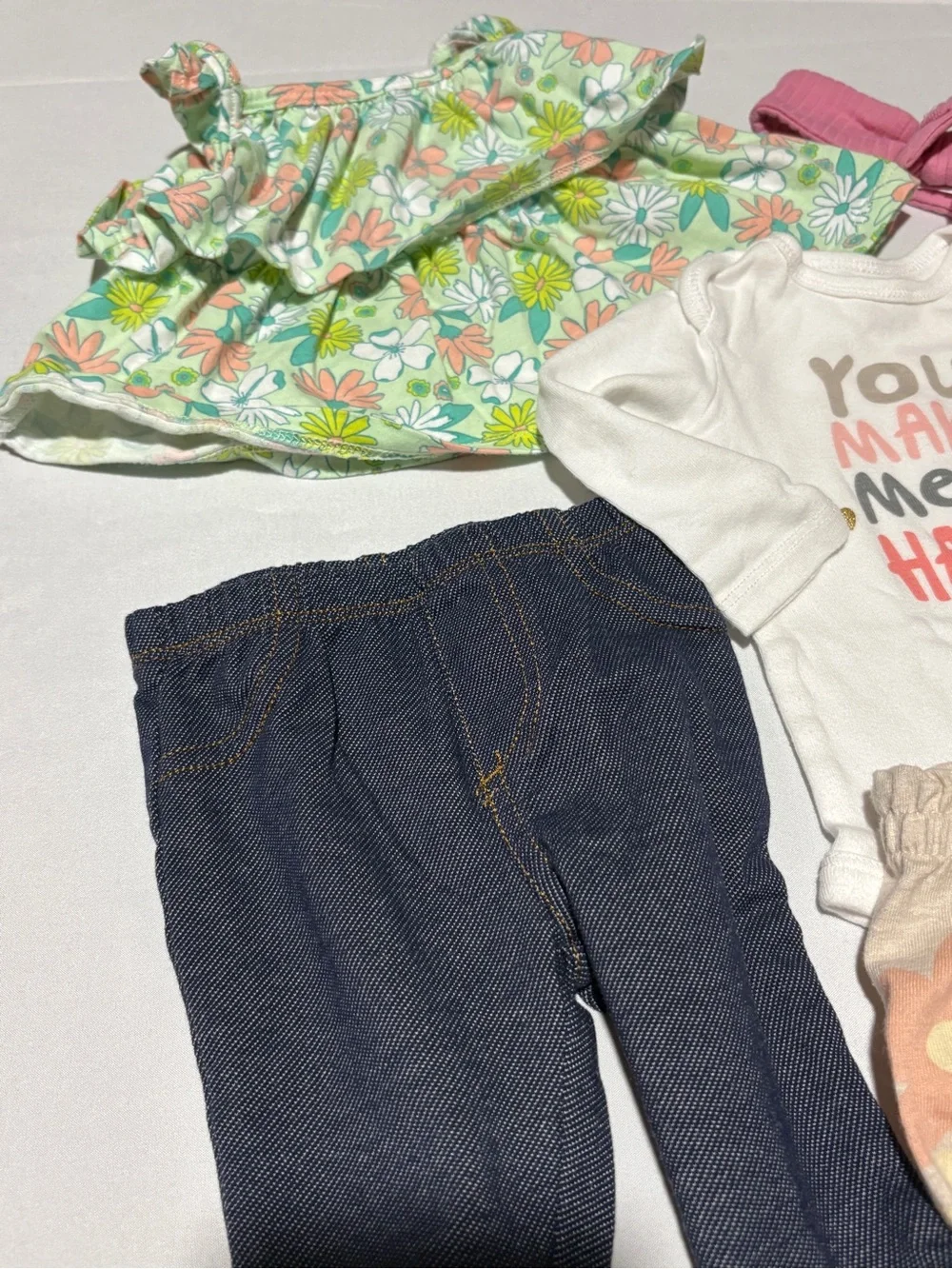 Baby 6-Piece Outfit Set - Multicolor Size 0-3 mos